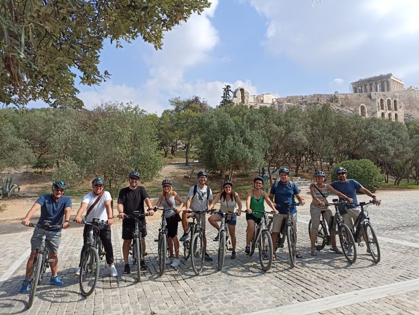 Athens: Bike Tour with Acropolis & Parthenon Visit - Timing, food, and physical effort
