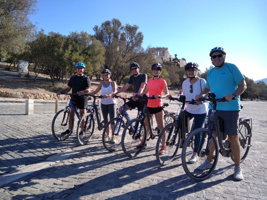 Athens: Bike Tour with Acropolis & Parthenon Visit - Filopappou Hill, Monastiraki, and the city center