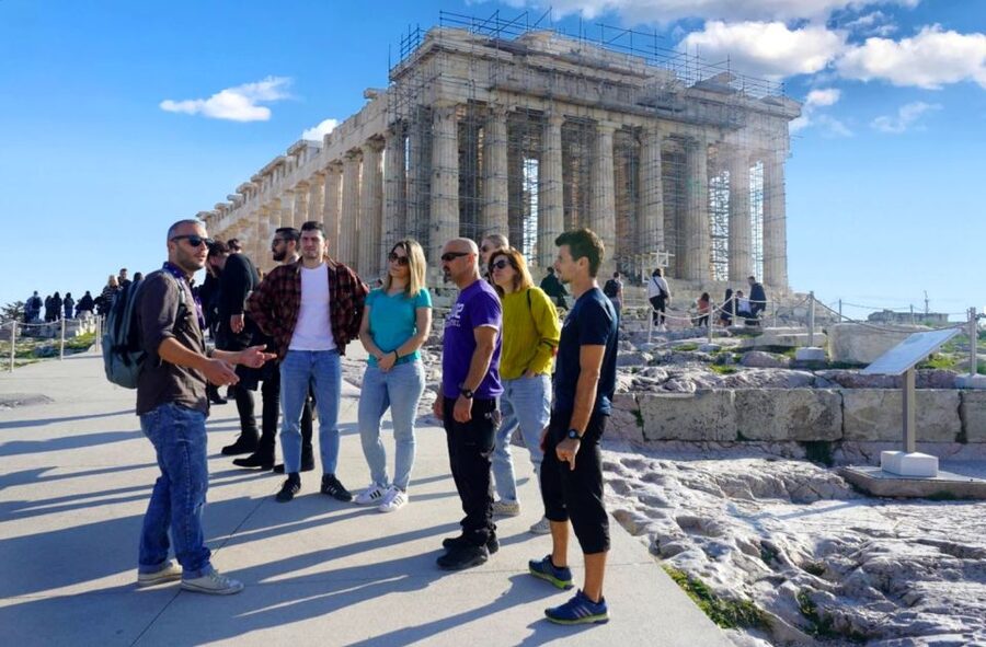 Athens: Bike Tour with Acropolis & Parthenon Visit - The Erechtheion and Parthenon