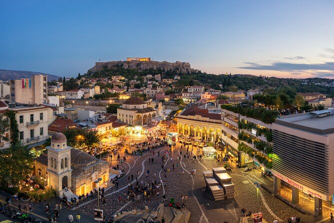 Athens by Night: Walking Tour - Anafiotika: island character below the Acropolis