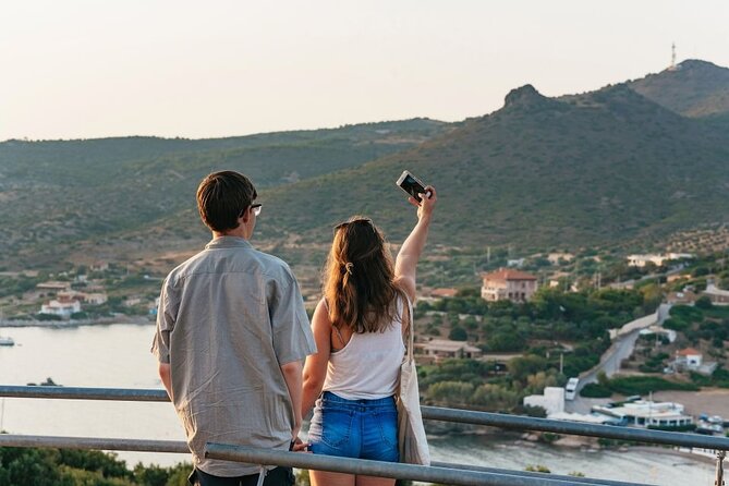 Athens: Cape Sounion and Poseidon Temple Sunset with Audio Guide - Guides, mythology, and the audio app