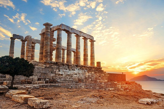 Athens: Cape Sounion and Poseidon Temple Sunset with Audio Guide - Thorikos theater and the silver-mining stop