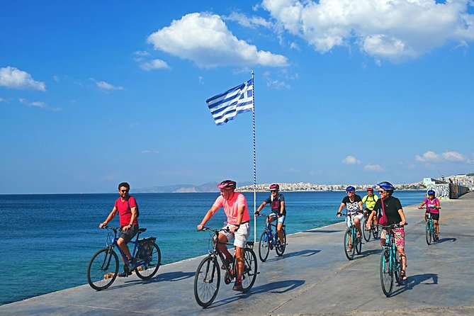 Athens City and Sea bike tour - Thissio and the ride out of central Athens