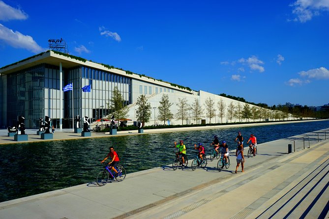 Athens City and Sea bike tour - The Stavros Niarchos Foundation Cultural Centre