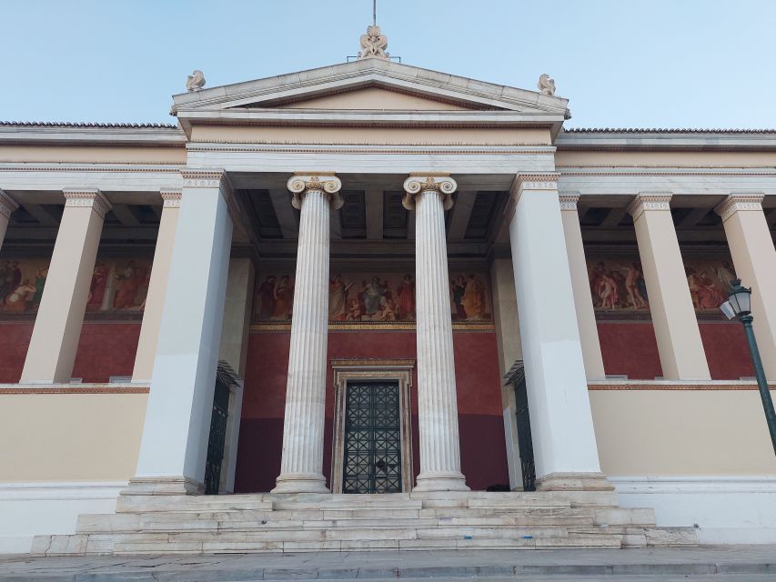 Athens: City Highlights Nighttime Walking Tour in Spanish - Zappeion and the story of modern sport