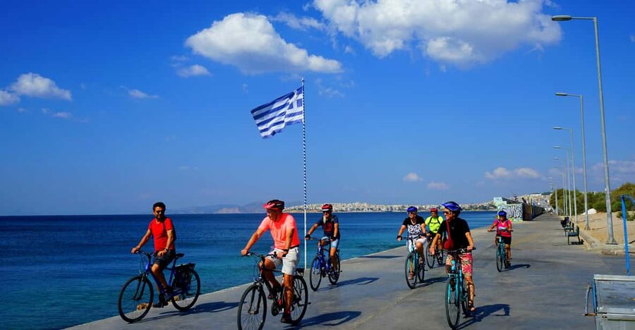Athens: City & Sea Bike Tour - Kerameikos and the route through southern Athens