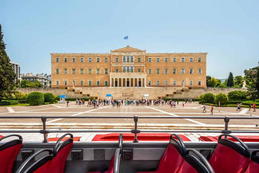 Athens: City Sightseeing Hop-On Hop-Off Bus Tour - Stop-by-stop: the central Athens route