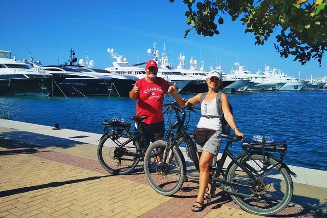 Athens Coastal Electric Bike Tour - Flisvos Marina and the expensive boats