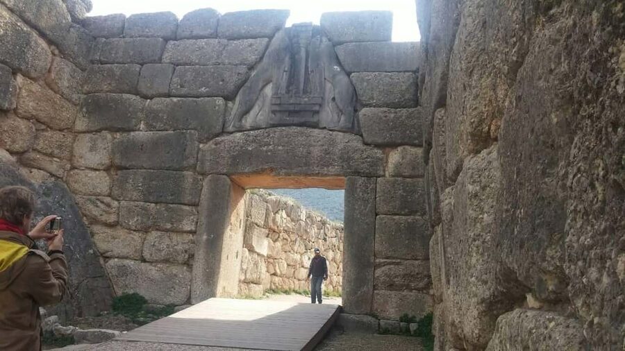 Athens: Corinth Canal, Mycenae and Nafplio Day Tour - Mycenae and the Lion Gate