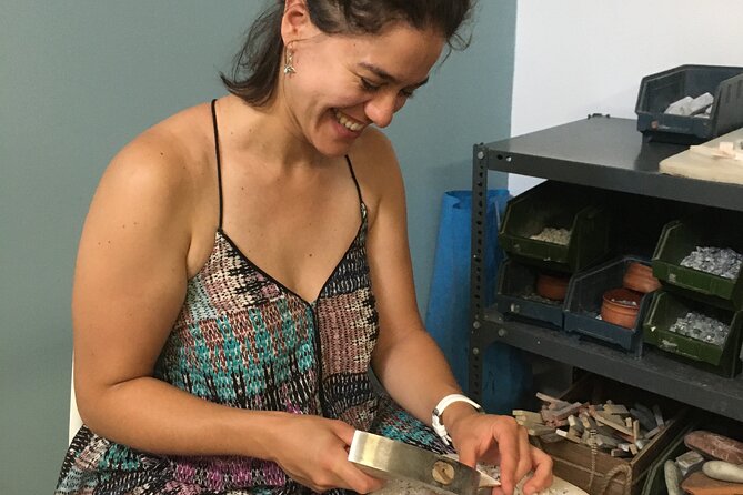 Athens: Create Your Own Mosaic 3h Private Art Class - The finished mosaic and your luggage