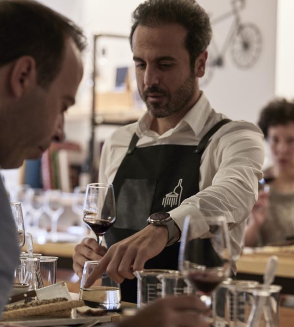 Athens: Create Your Own Wine-Workshop under the Acropolis - Greek cheeses, olives, and rusks at the table