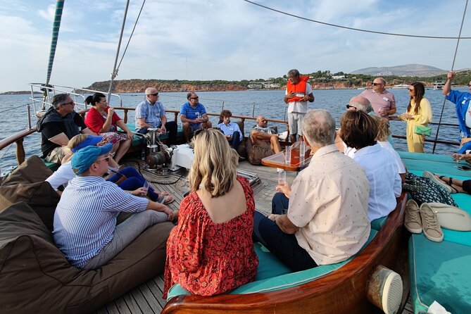 Athens cruise: Agistri, Moni/Metopi, Aegina with lunch & drinks - The Moni or Metopi stop is the swimming highlight