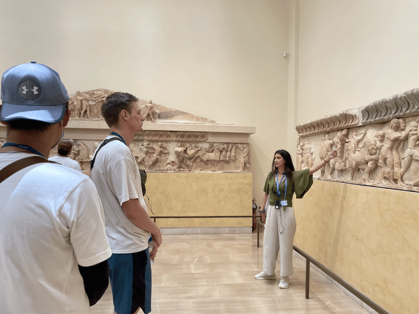 Athens: Delphi Guided Trip with Optional Lunch and Entry - Walking through the Delphi Archaeological Museum
