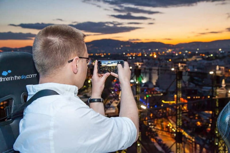 Athens: Dinner in the Sky Experience - Arriving at Technopolis Park