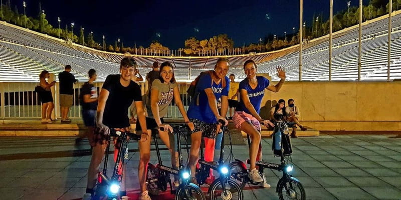 Athens: Discover the City Electric Bike Night Tour - Key points at a glance