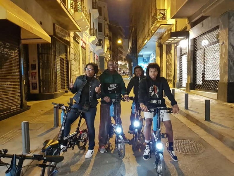 Athens: Discover the City Electric Bike Night Tour - The Academy of Athens and Athens Trilogy