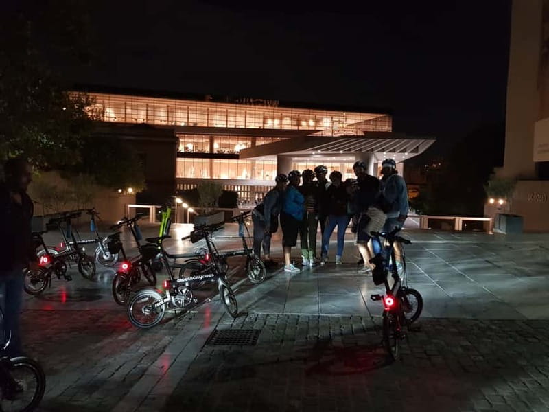 Athens: Discover the City Electric Bike Night Tour - The Temple of Olympian Zeus and the Acropolis