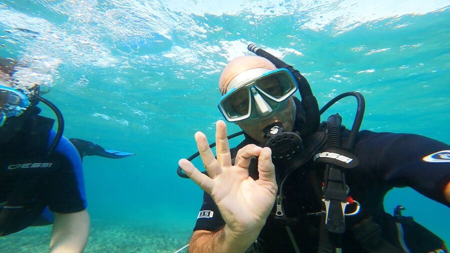 Athens East Coast: Discover Scuba Diving in Nea Makri - Exploring Schinias Bay at 5 to 6 meters