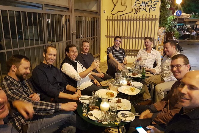 Athens evening food tasting tour-small group - Pies, cheeses, and cold cuts show the everyday Greek table