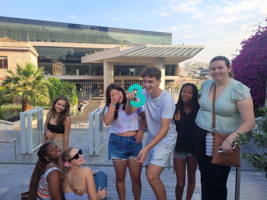 Athens: Family Mythology Treasure Hunt and Tour - The guide is the difference between a game and a gadget
