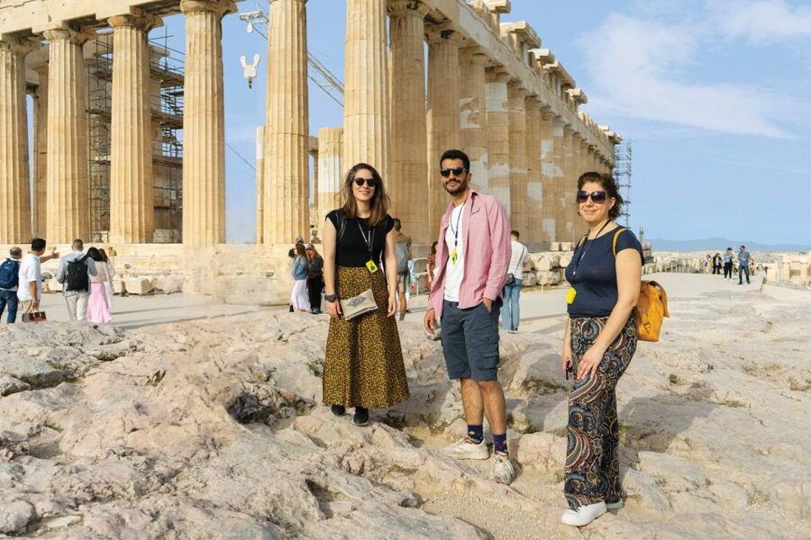 Athens: First Access Acropolis and Parthenon Guided Tour - Meeting the guide and getting through security