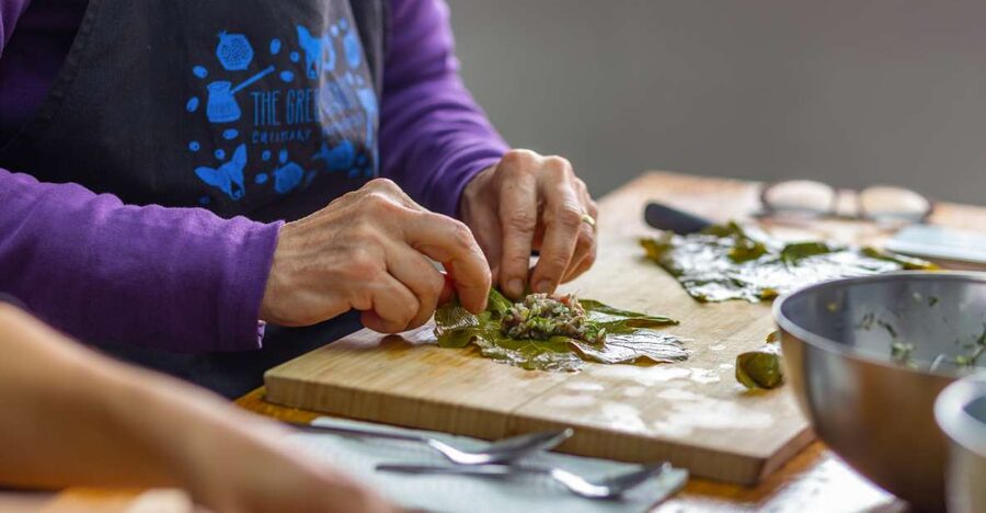 Athens: Food Market Visit and Cooking Class with Wine - A class built around teamwork, not cooking school pressure