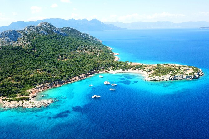 Athens: Full-Day Island Hopping Cruise with Lunch and Swimming - Agistri: pine hills, village lanes, and a first swim