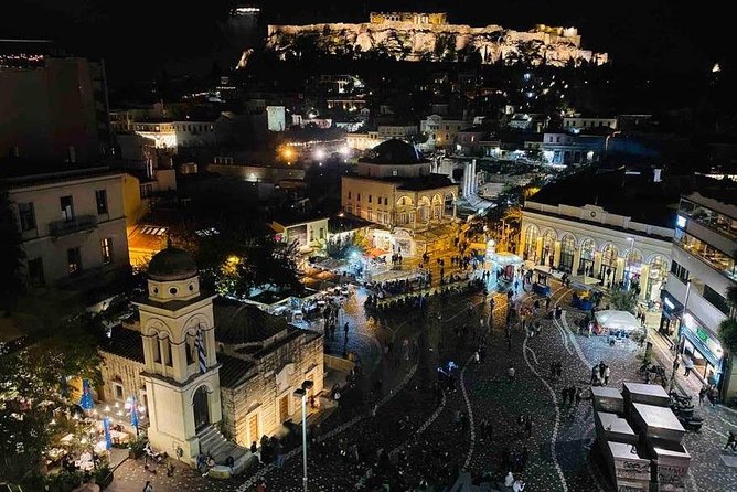Athens Greek Food Tour Small-Group Experience - Monastiraki sweets and Acropolis views