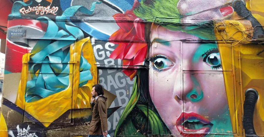 Athens: Guided Urban Street-Art Tour - Monastiraki: a busy start with a different purpose