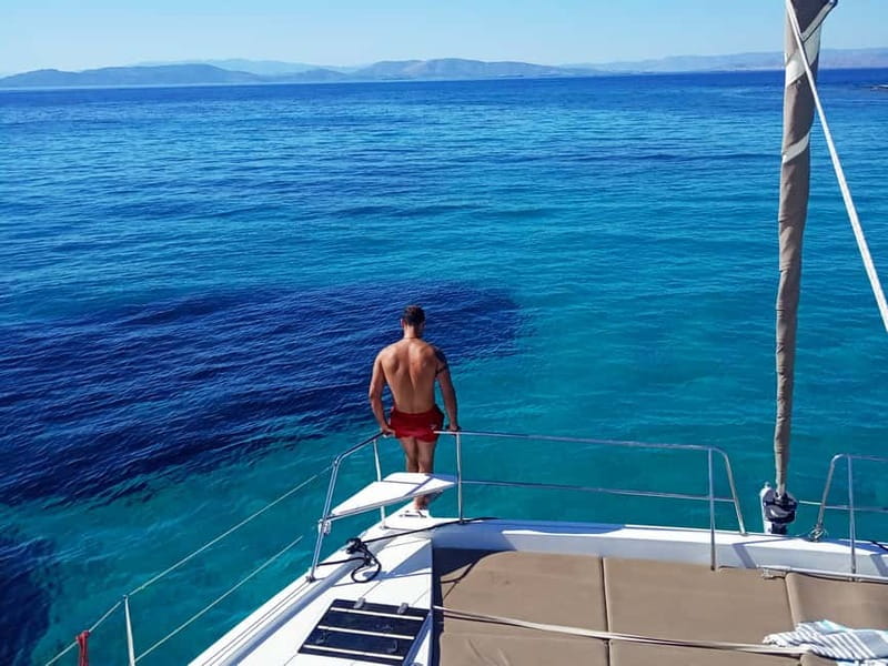 Athens: Half-Day Morning Catamaran Cruise with Meal & Drinks - Key points at a glance