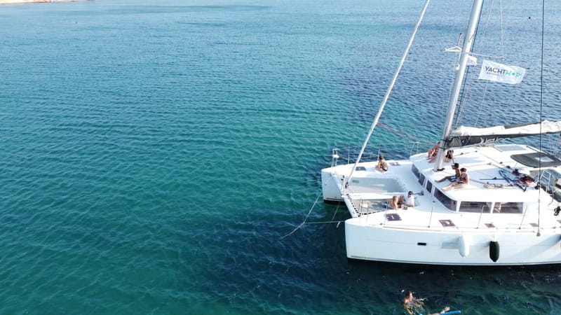 Athens: Half-Day Morning Catamaran Cruise with Meal & Drinks - What the catamaran experience feels like