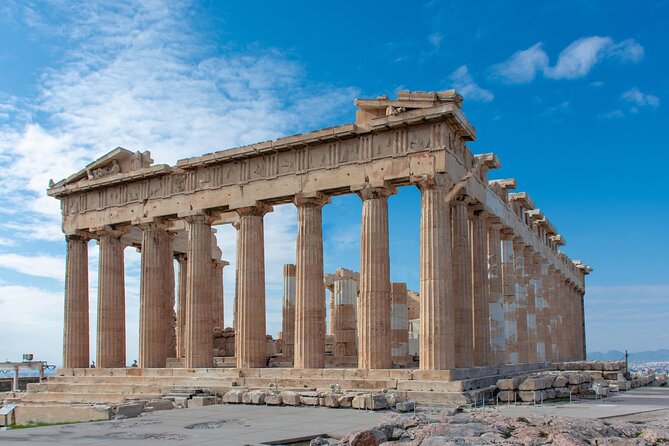Athens:Half day tour to Acropolis and the must-see historical sites and downtown - White marble, Roman columns, and Athens in motion