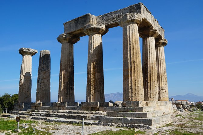 Athens Highlights & Ancient Corinth Full Day Private Tour - Ancient Corinth and the Temple of Apollo