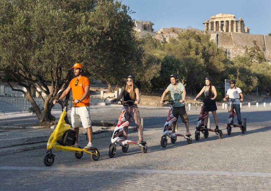 Athens Highlights by Electric Trikke Bike - What the $78 price gets you