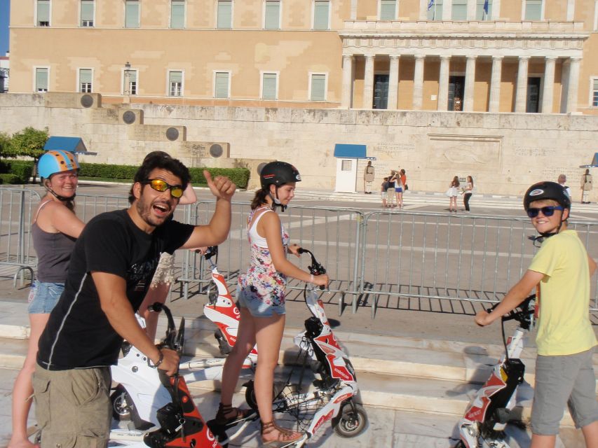 Athens Highlights by Electric Trikke Bike - Monastiraki, the flea market, and the ride home