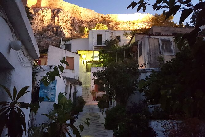 Athens Highlights Evening Tour with Dinner - Small Group Tour - Monastiraki, where ancient Athens meets present-day life