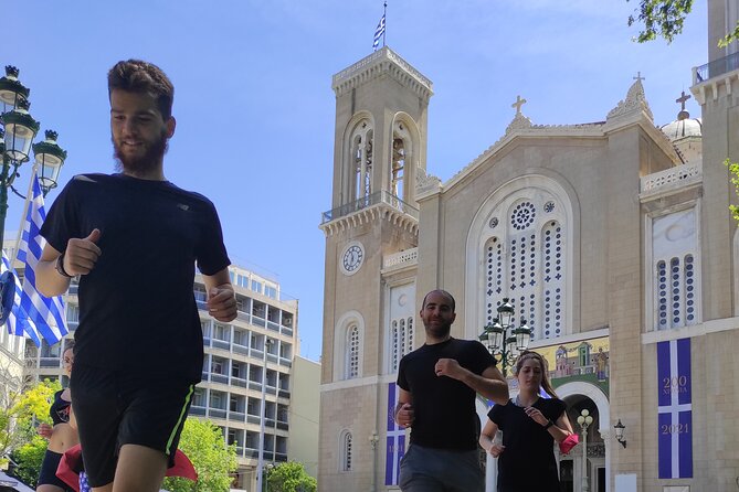 Athens Highlights: Urban Run experience with a Local - The Acropolis and Pnyx: Athens on the first climb
