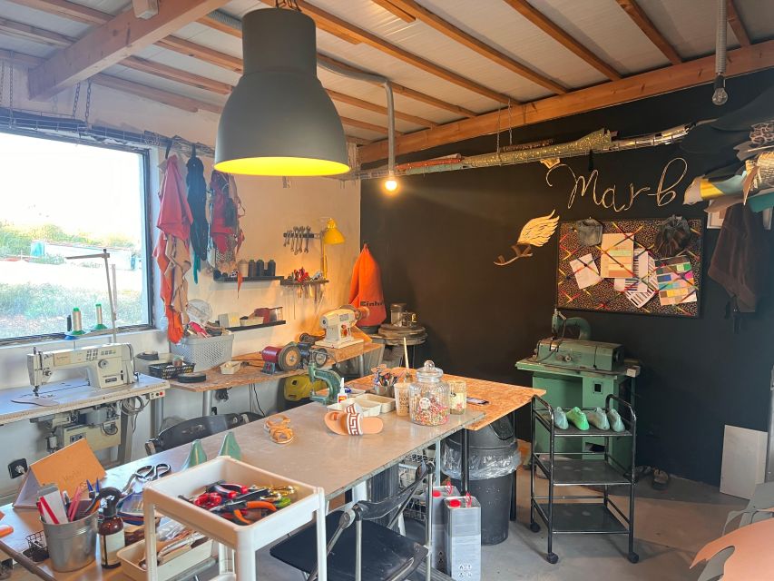 Athens: Make your own Leather Sandals Workshop - Measuring your feet and choosing a design