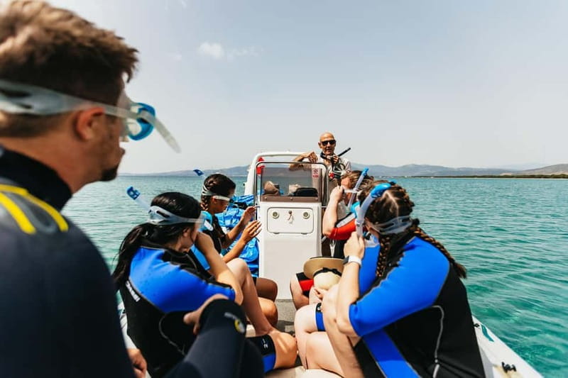 Athens: Marathon Cape and Bay of Schinias Snorkeling Trip - From Frinis 20 to the open water