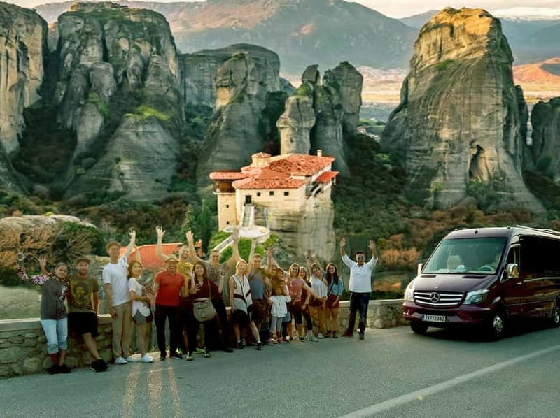 Athens: Meteora Monasteries Day Trip with Caves and Lunch - Key points at a glance