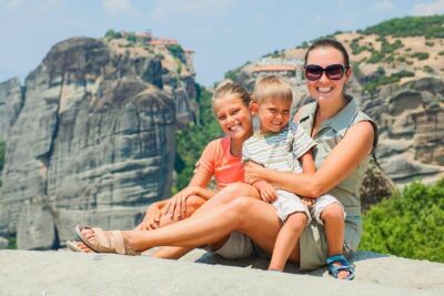 Meteora Monasteries, Hermit Caves Tour with Pickup