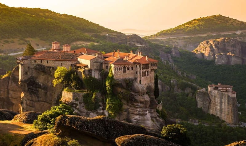 Athens: Meteora Tour with Local Guide and Greek Lunch - Hermit caves and the quieter side of Meteora