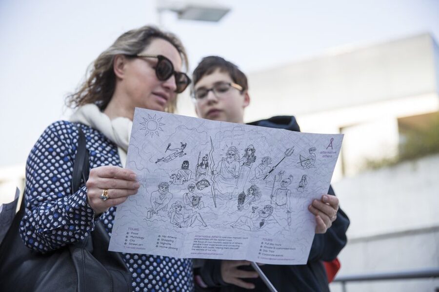 Athens: Mythology Tour for Families - The Erechtheion and the contest for Athens