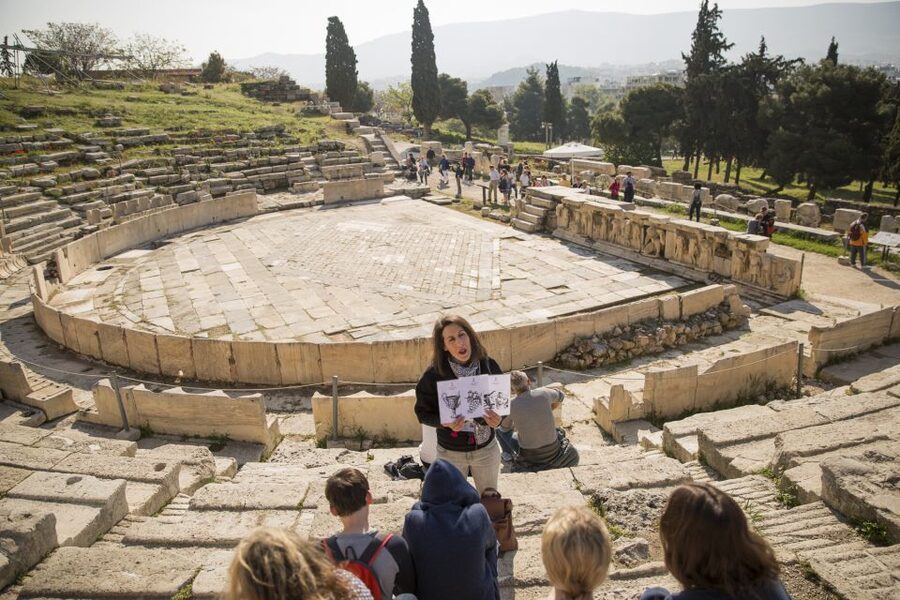 Athens: Mythology Tour for Families - Spending 70 minutes with the Parthenon