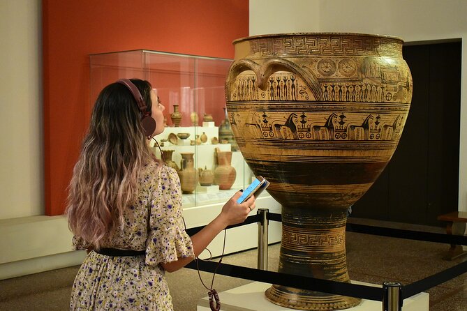 Athens National Archaeological Museum E-Ticket with Audio Guide - The ticket, entrance queue, and timing problem