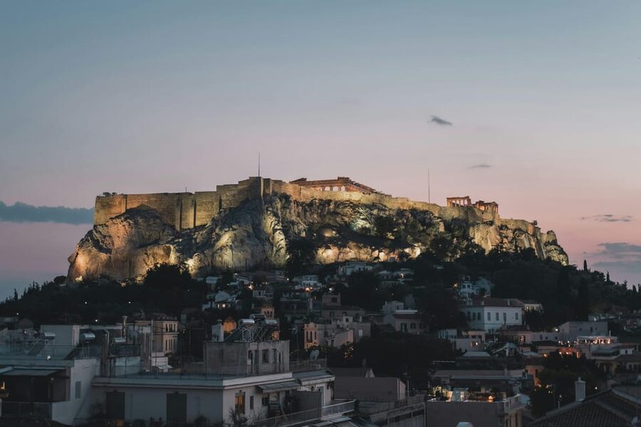 Athens: Night Walking Tour - Agios Nikolaos Rangavas and the Roman Forum