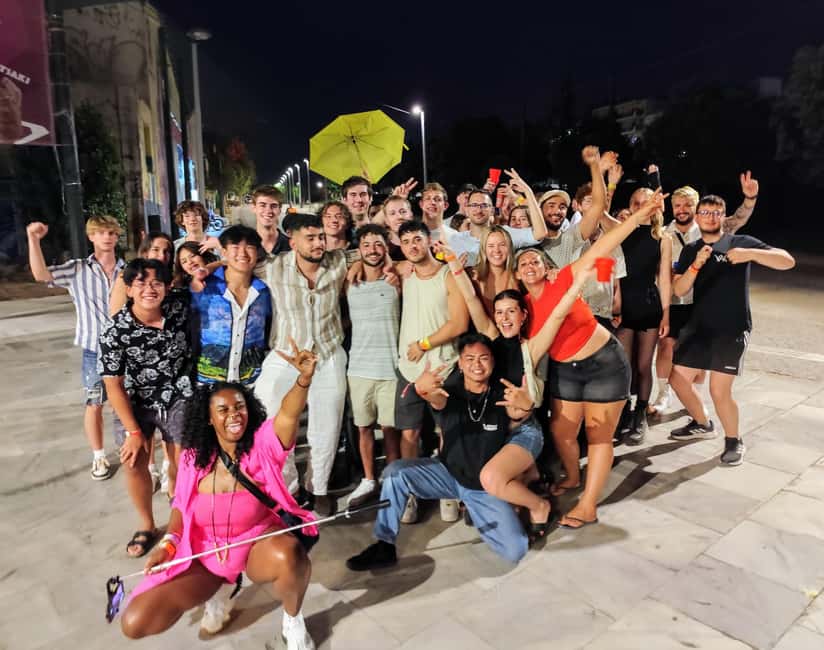 Athens Party Pub Crawl with Unlimited Drinks & Club Access - The second venue and the social middle of the evening