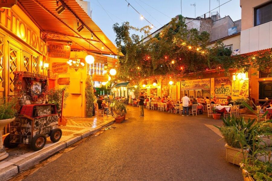 Athens: Premium Food and Wine Tasting Tour in the evening - The olive-oil stop adds something different