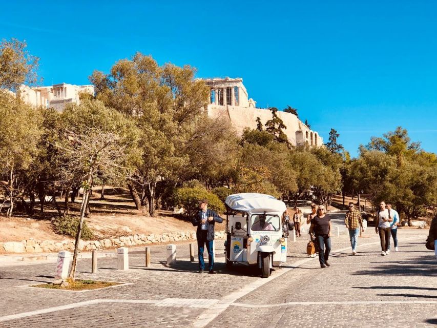 Athens: Private 3-Hour City Tour on Eco-Friendly Tuk Tuk - Mount Lycabettus and the best wide view