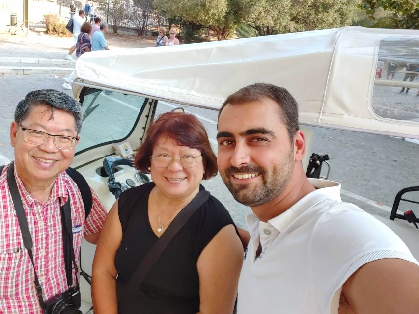 Athens: Private 3-Hour City Tour on Eco-Friendly Tuk Tuk - The Acropolis area without pretending it is a full visit